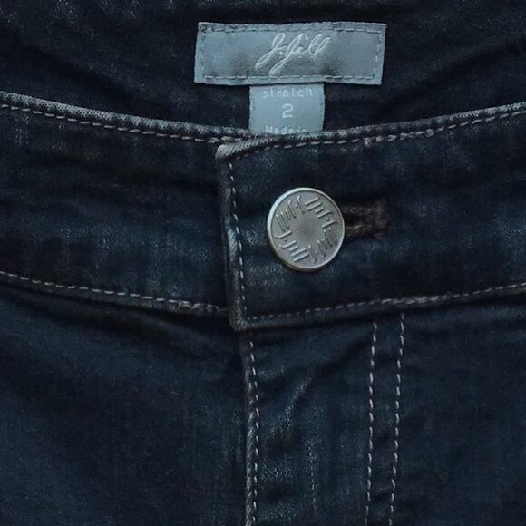 J. JILL BLACK STRETCH 2 BOOT CUT JEANS - Picture 8 of 8